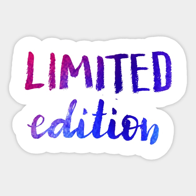 Limited edition Sticker by Ychty